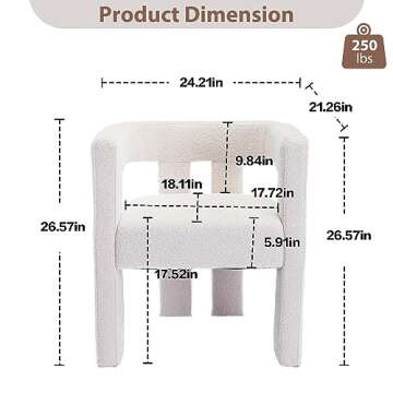 Buy GNIXUU Modern Dining Chairs Set of 6 for Comfort and Style