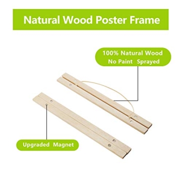 Radezon Magnetic Poster Hanger Frame - Elegant Art Display Solution