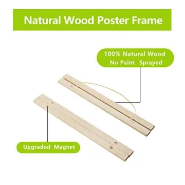 Radezon Magnetic Poster Hanger Frame - Elegant Art Display Solution