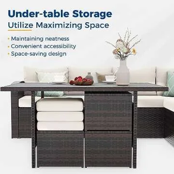 Wisteria Lane 7-Piece Outdoor Patio Furniture Set