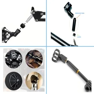 Versatile Microphone Stand Adapter Screws Set for Creators