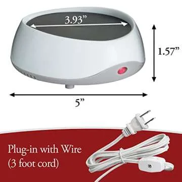 Candle Warmers Etc Auto Shutoff Candle Warmer Plate