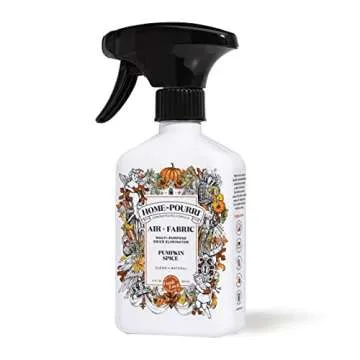 Home-Pourri Air + Fabric Multi-Purpose Odor Eliminator, Pumpkin Spice, 11 Fl Oz - Pumpkin, Cinnamon and Cardamom