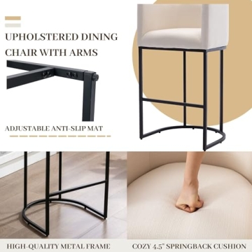 Wahson Set of 2 Stylish & Comfortable Bar Stools