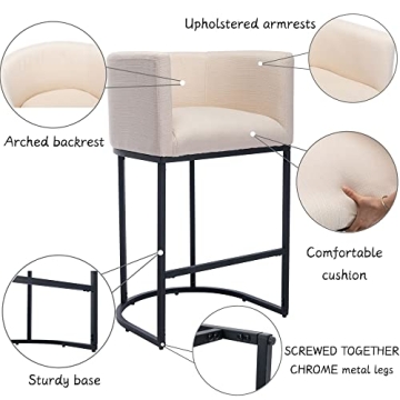 Wahson Set of 2 Stylish & Comfortable Bar Stools