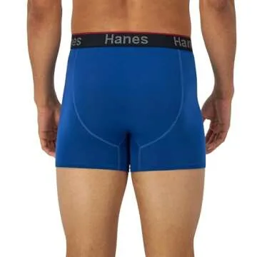Hanes Total Support Pouch Men's Boxer Briefs 3-Pack