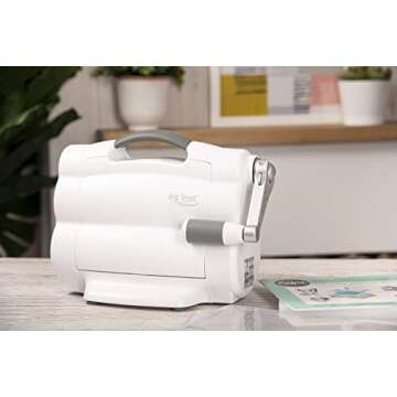 Sizzix Die-Cut Machine, Big Shot Foldaway, White/Gray