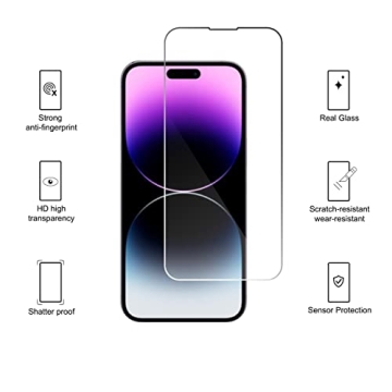 Ailun iPhone 14 Plus/Pro Max Glass Protector 3 Pack