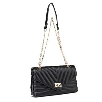 ANT EXPEDITION Small Quilted Shoulder Purses and Handbags for Women Trendy Design Crossbody Bags wit...