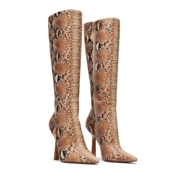 Elegant USIMAD Knee High Boots for Women - Chic Design