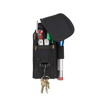 CLC Custom LeatherCraft 5-Pocket Cell Phone/Tool Holder - Perfect for Tradesmen & DIY Enthusiasts