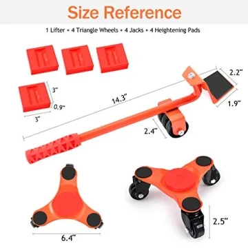 SPACEKEEPER Dollies for Easy Moving of Heavy Furniture