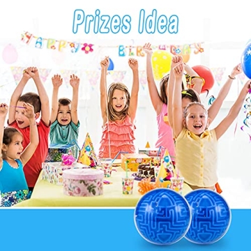 1 Pack 3D Puzzle Maze Ball Magic Brain Teasers Games Memory Sequential Gravity Puzzle Cube Balls Educational Toys for Kids Teen & Adults Birthday Christmas Stocking Stuffers Gifts, Hard Challenges