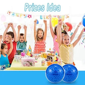 1 Pack 3D Puzzle Maze Ball Magic Brain Teasers Games Memory Sequential Gravity Puzzle Cube Balls Educational Toys for Kids Teen & Adults Birthday Christmas Stocking Stuffers Gifts, Hard Challenges