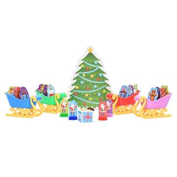 Zobmondo!! The Santa Claus Game, Great Christmas Board Game for Boys and Girls, Award-Winning Educational Game, Kids’ Game for Ages 3 and Up