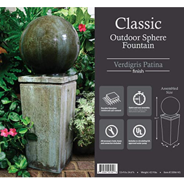 Classic Home & Garden Dorset Water Fountain for Serenity
