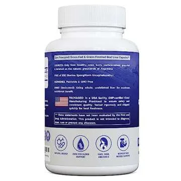 Zen Principle Beef Liver Capsules - Natural Energy Booster