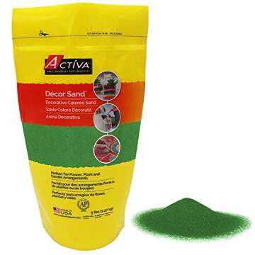 ACTIVA Scenic Sand, 5-Pound, Light Green,4557