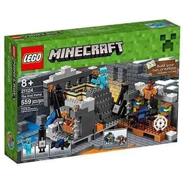 LEGO Minecraft The End Portal – Build and Battle Adventure!