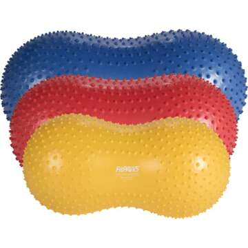 FitPAWS® TRAX™ Balance Peanut – 40cm/16” | Dog Exercise Equipment for Fitness & Rehabilitation | Workout Tool for Strength, Core & Stability