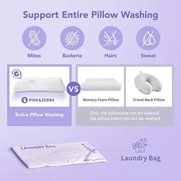 Ergonomic Cervical Air Tube Neck Pillow for Pain Relief