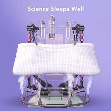 Ergonomic Cervical Air Tube Neck Pillow for Pain Relief