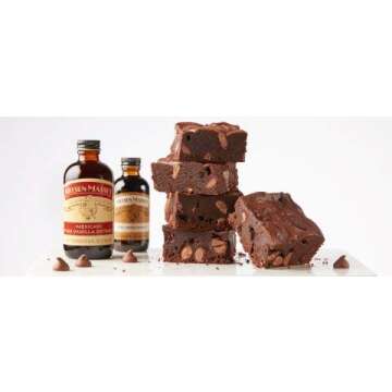 Nielsen-Massey Mexican Pure Vanilla Extract for Baking and Cooking, 8 Ounce Bottle