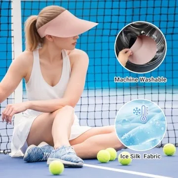Sukeen Wide Brim Sun Visor Hat for Women - UPF50+ Protection