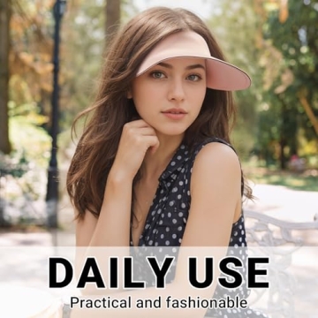 Sukeen Wide Brim Sun Visor Hat for Women - UPF50+ Protection