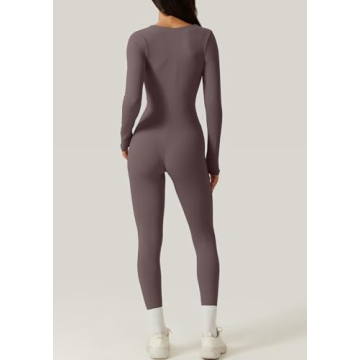 Stretchy Romper Square Neck Bodysuit for Women