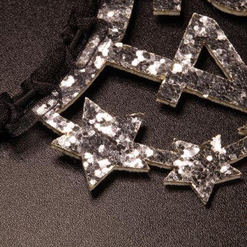 2025 Happy New Year Headband, Glitter Headwear Party Decorations, One Size Fits Most (2025)