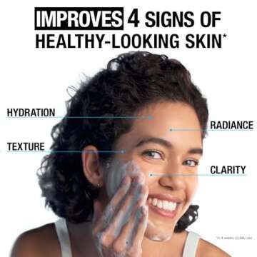 Neutrogena Hydro Boost Fragrance Free Hydrating Gel Facial Cleanser with Hyaluronic Acid, Daily Foaming Face Wash & Makeup Remover, Gentle Face Wash, Non-Comedogenic, 7.8 fl. oz