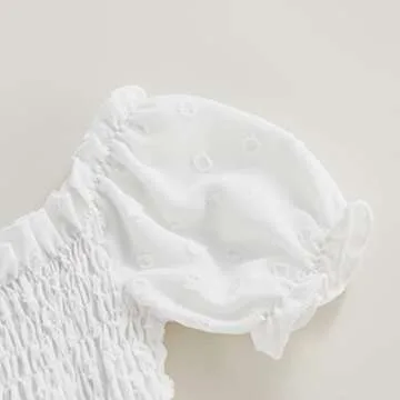 Stylish Infant Baby Girls Romper Dress with Headband