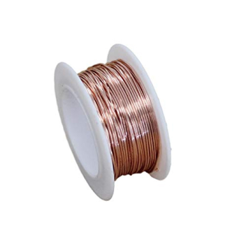 Bare Copper Wire for Craft, Jewelry, and DIY - 25 Ft.