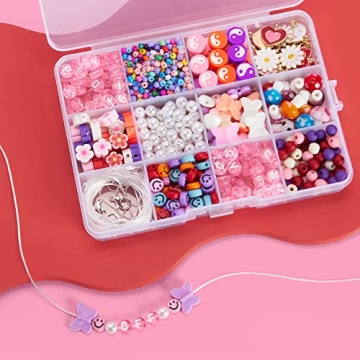 xo, Fetti Bead Kit - 1300 Pcs | Bachelorette Party Activity, Birthday Party Favors, DIY Jewelry Arts...