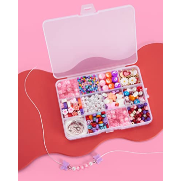 xo, Fetti Bead Kit - 1300 Pcs DIY Jewelry Fun
