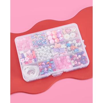 xo, Fetti Bead Kit - 1300 Pcs DIY Jewelry Fun