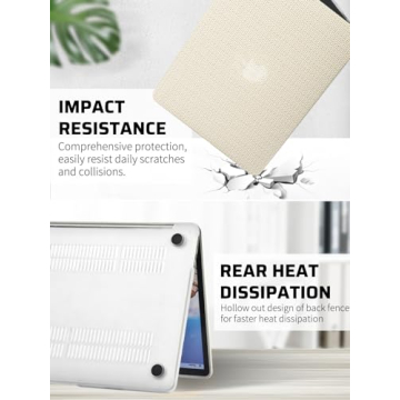 Seorsok Stylish MacBook Air 13 Inch Case for 2022 2021 2020