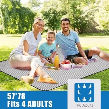 G GOOD GAIN Waterproof Picnic Blanket - Portable & Versatile