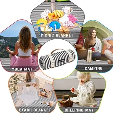 G GOOD GAIN Waterproof Picnic Blanket - Portable & Versatile