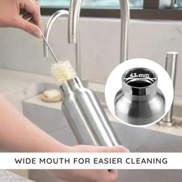 Bambaw 16 oz Insulated Stainless Steel Water Bottle