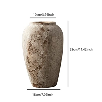 Stylish Dry Flower Ceramic Vase for Home and Gifts