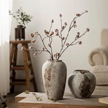Stylish Dry Flower Ceramic Vase for Home and Gifts