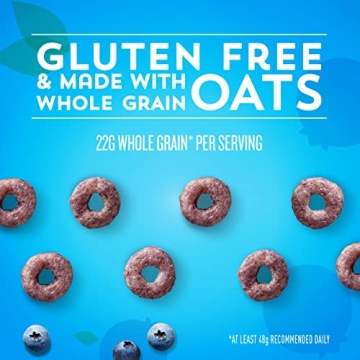 Cheerios Blueberry Cereal, Heart Healthy & Gluten Free