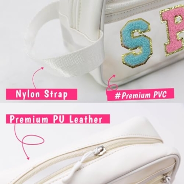 COSHAYSOO Clear SPF Makeup Bag for Stylish Sun Safety