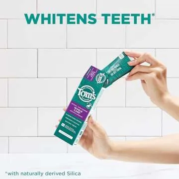 Tom's of Maine Whole Care Natural Toothpaste Fluoride 3-Pack