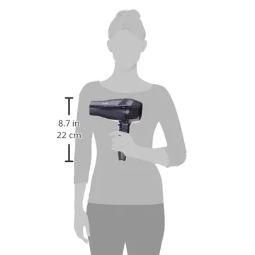 Compact Conair Travel Hair Dryer with Folding Design