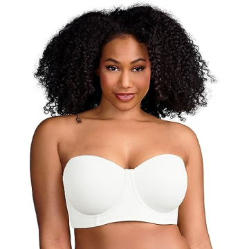 HSIA Strapless Bras for Big Busted Women Push Up, Underwire Bra for Large Breast