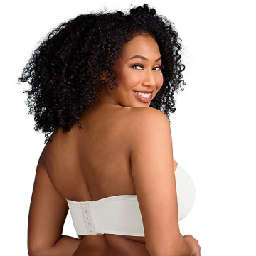 HSIA Strapless Underwire Bra for Big Bust Support