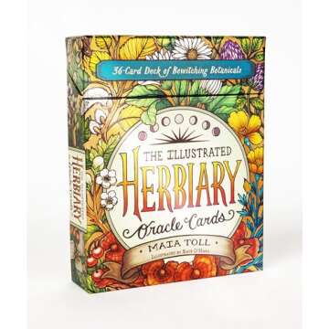 Illustrated Herbiary Oracle Cards for Wisdom and Growth